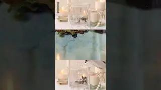 Magical color changing drink using butterfly pea tea