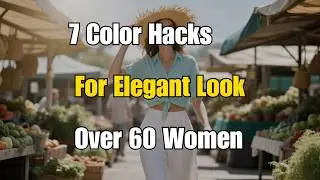 Women Over 60: 7 Color Combinations That Instantly Elevate Your Elegance ✨