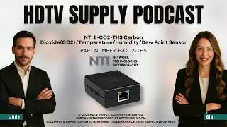 NTI E-CO2-THS Carbon Dioxide(CO2)/Temperature/Humidity/Dew Point Sensor