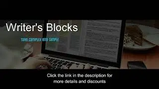 Writer's Blocks 5 | A Smart Way to Write | Review and Discounts