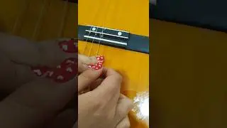 Nylon strings like G clef🎶🎼