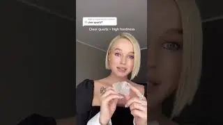 how to tell if your clear quartz are real #smallbusiness #quartz #crystals #quality