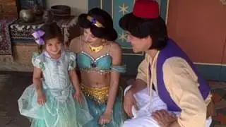 Clara Meets Aladdin and Jasmine