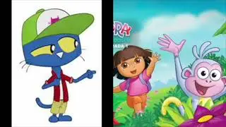 MERGED - Pete The Cat and Dora The Explorer Fire Truck Rocket Part 3 - 10 Part 1