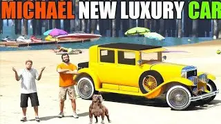 GTA V Vintage car#GTA V #video #trending video