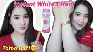 LOTION NA MAY INSTANT WHITENING & GLOWING EFFECT! SKINWHITE POWERWHITENING LOTION REVIEW | SKINWHITE