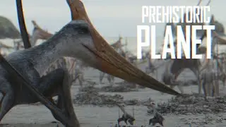 Prehistoric Planet S01E01 Pterosaur Nesting grounds Clip [HD 1080p]