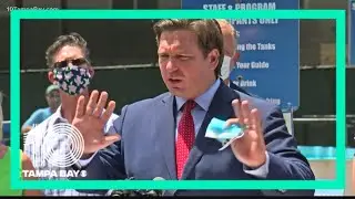 Gov. DeSantis: 'We're not going back' as COVID-19 cases climb
