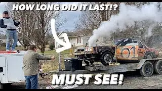 REVVING MY CAR TILL IT THROWS A ROD | BRICK ON GAS PEDAL