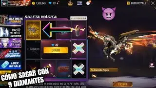 Как получить новое волшебное колесо рулетки ALA DELTA PEGASUS за 9 алмазов в Free Fire 🥲