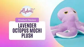Product Review:  Amuse Lavender Octopus Mochi Plush
