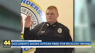 Police officer fired for doing donuts in squad car, excessive gas station visits, documents say