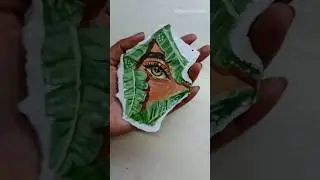 What is inside the Eye ✨ #art #shorts #gouache #yt