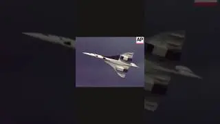 AVI&Atilde;O CONCORDE SUPERSONIC JET STORY TEST 1969
