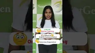Effective English Communication and Interview Preparation | Online Training with Placement | NextGen