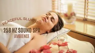 258 Hz Vibration for Immune Support ~ ASMR ~ Calming Sounds