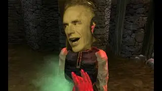 Casting Charm on Jordan Peterson in Morrowind (Up Yours Woke Elder Scrolls)