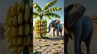 A monkey and a baby monkey plant a tree together - a sad story 😥#aivideo #money #ai