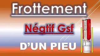 fondations Profondes:  Frottement n&eacute;gatif
