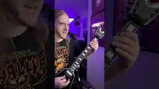 How to play the Hammer on riff in Born on the Day of the Dead #guitar #metal #howtoplay #riff