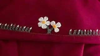 AĞIR ÇOK GÖSTERİŞLİ İĞNE OYASI MODELİ/elişi sepetim iğne oyası modelleri
