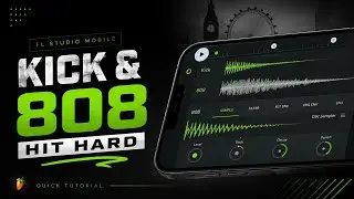 HOW TO MAKE THE KICK AND THE 808 HIT HARDER | UK DRILL TUTORIAL | FL STUDIO MOBILE