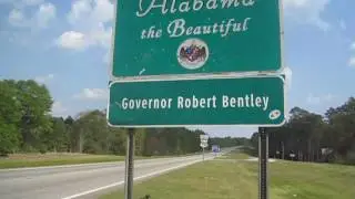 Bike Across USA Day 43: Alabama State Line, U.S. Highway 98