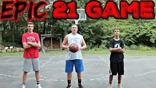 EPIC 21 BASKETBALL Game! WITH CAM PIZZO