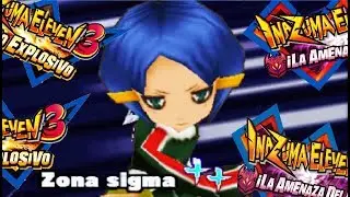 JUGANDO CONTRA MI EQUIPO DE INAZUMA ELEVEN 3: FUEGO EXPLOSIVO !! - Partido Ogre Streetpass