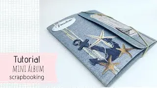 Tutorial, mini álbum carpeta para chico