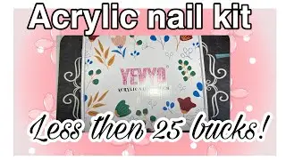 PR YEVYO Acrylic Nail Kit. Let&rsquo;s Unbox and Review. Beginner&rsquo;s Friendly.