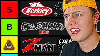 These Fishing Lure Companies are TRASH! (Tier List)