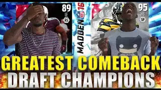 GREATEST COMEBACK IN MADDEN HISTORY!!! - Madden 16 Draft Champions