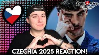 ADONXS - Kiss Kiss Goodbye Reaction - Eurovision 2025(Czechia) - Quinto ESC