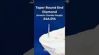 Taper Round End Bur | Diamond Dental Bur