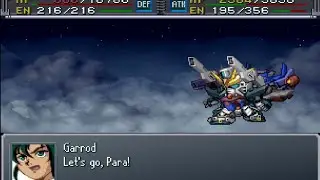 Super Robot Wars Alpha Gaiden - Gundam Double X + G-Falcon Attacks