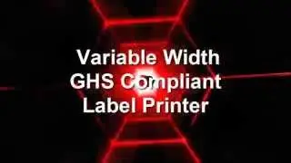 NeuraLabel 300x - BS5609 & GHS Compliant Label Printer
