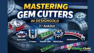 DesignGold Gem Cutters | Jewellery CAD Precision Tools Explained💎 | Ankitst Jewel Tools Pvt. Ltd
