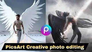 PicsArt Wings Photo Editing // PicsArt Creative Wings Photo Editing // @PranavPG