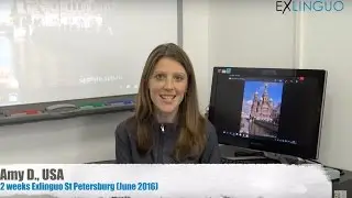 Review (in English) of Exlinguo St Petersburg Russian language school by Amy, USA | June 2016