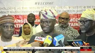 Committee Of Banking, Insurance Says Asset Management Of Nigeria Was Not Created As Permanant