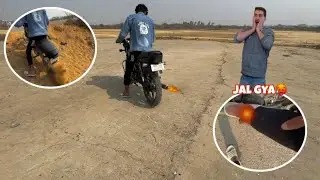 Itni Tej Ptake🔥Fodne Se Bike Ka Plug Tut Gya🤯