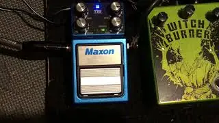 Maxon SM-9 Pro Plus Super Metal Distortion Pedal Demo