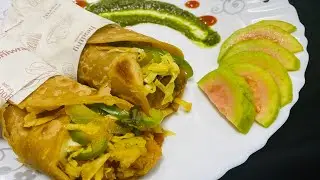 Veg Aloo Patty Wrap recipe | Veg Rolls | Veg Frankie (Mums cooking love)