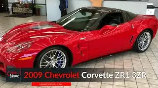 2009 Chevrolet Corvette ZR1 w/3ZR Must See! Walk-Around Exterior Interior Tour at Carmel-Motors Indy