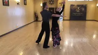 Overturned Natural Spin Turn Turning Lockstep to Promenade Position (the way it should be)