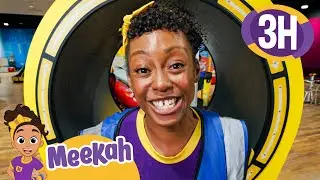 Meekah's Construction Playground! | Educational Videos for Kids | Blippi and Meekah Kids TV