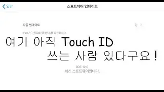 [To 애플] ios 12.0 에서 발견한 2가지 Touch ID 언락 애니메이션