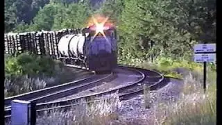 CSX local train F795 on the former CN&L RR. (1992)