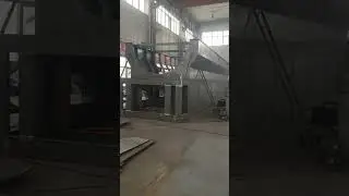 A new order with two sets of continuous pyrolysis machine start to be produced in our workshop